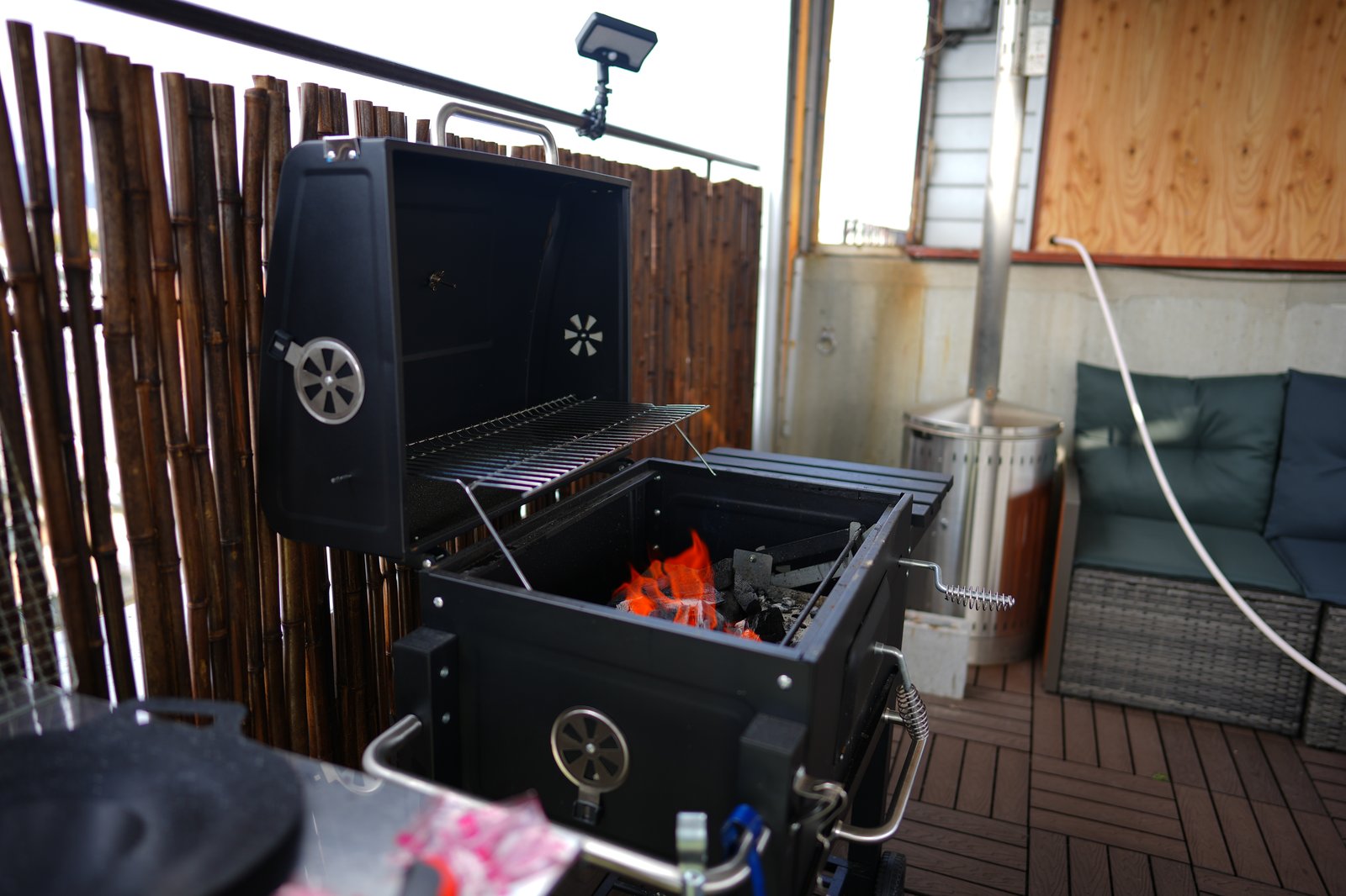 Ciel 屋上でのルーフトップBBQの様子